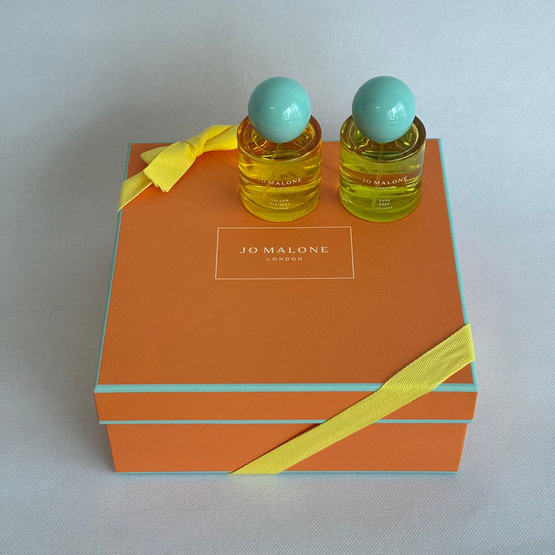 jo malone box set of 2: yellow hibiscus and yuzu zest cologne