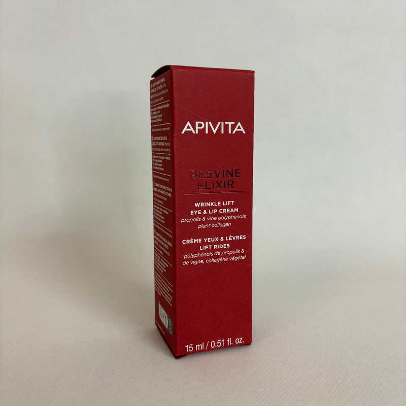 apivita beevine elixir wrinkle lift eye & lip cream