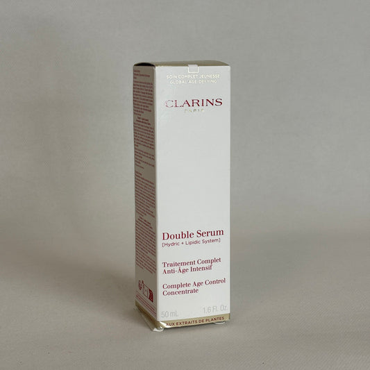 clarins double serum