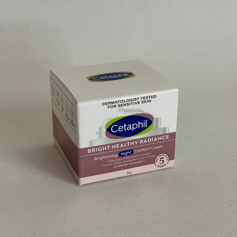 cetaphil brightening night comfort cream