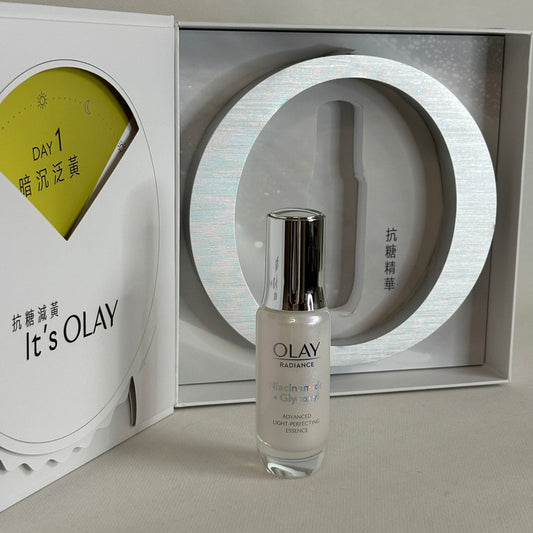 olay niacinamide + glycoxyl advanced light-perfecting essence