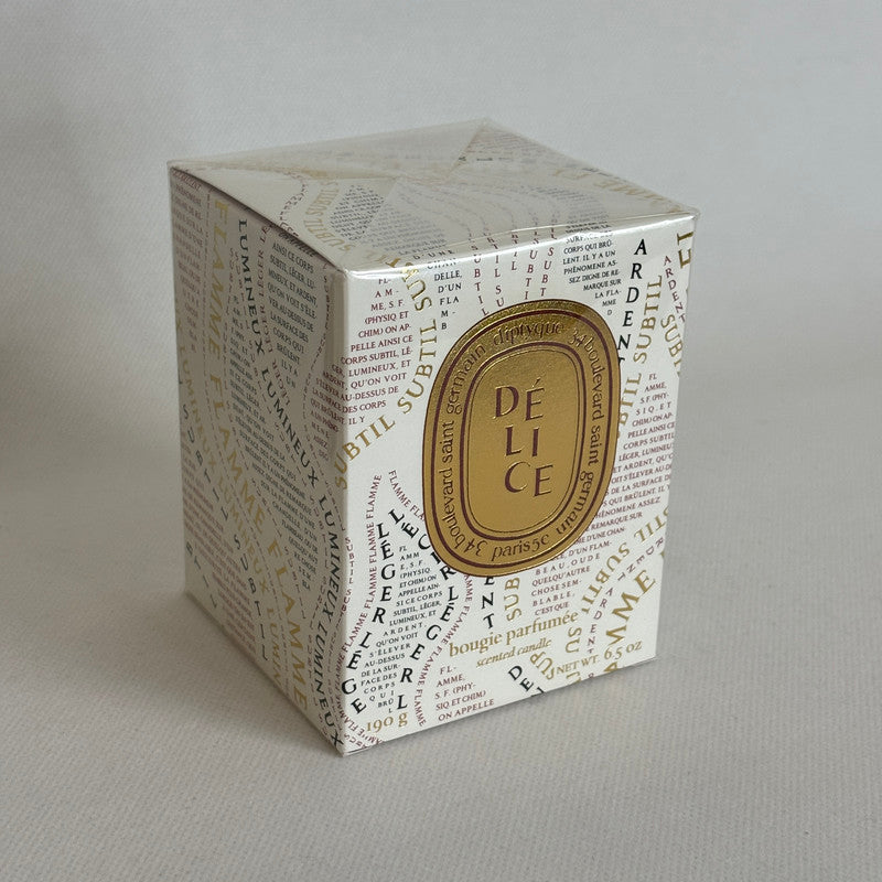 diptyque delice scented candle