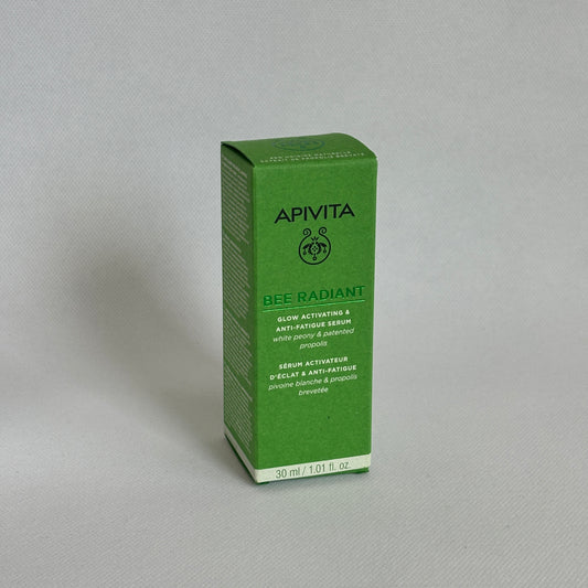 apivita bee radiant glow activating & anti-fatigue serum