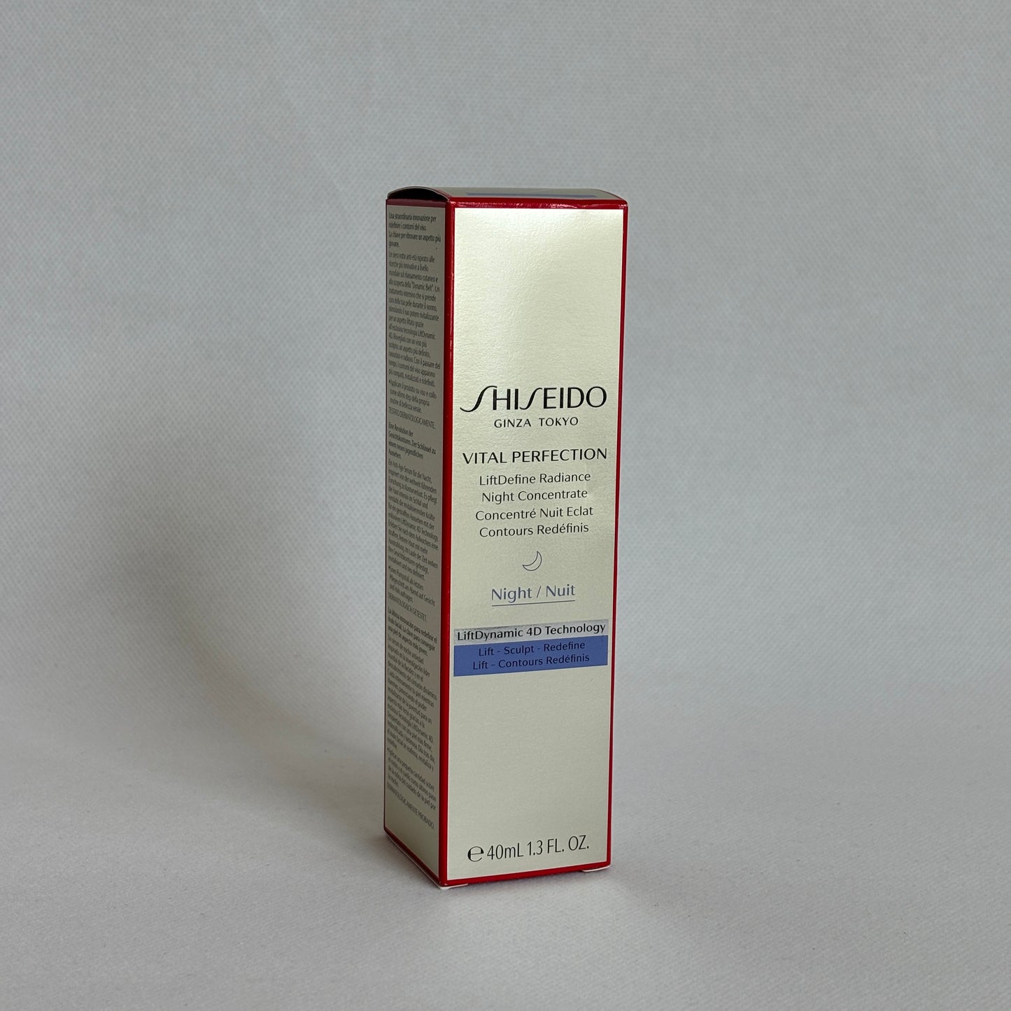 shiseido vital perfection liftdefine radiance night concentrate