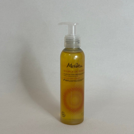 melvita source de roses milky cleansing oil