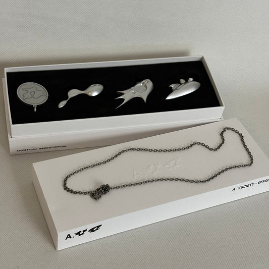 a. society offgod necklace box set