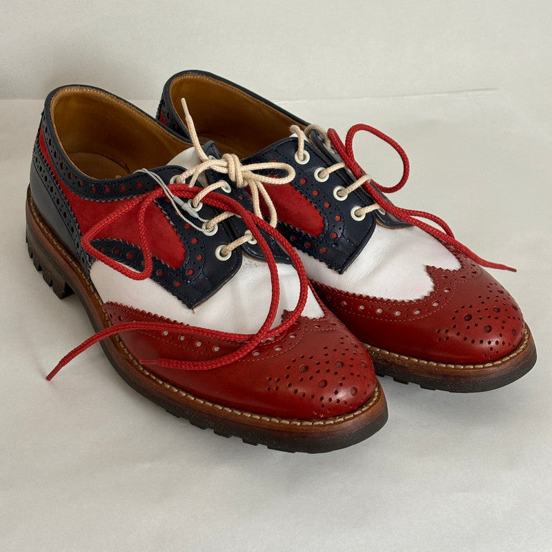 tricker's 3-tone leather shoes