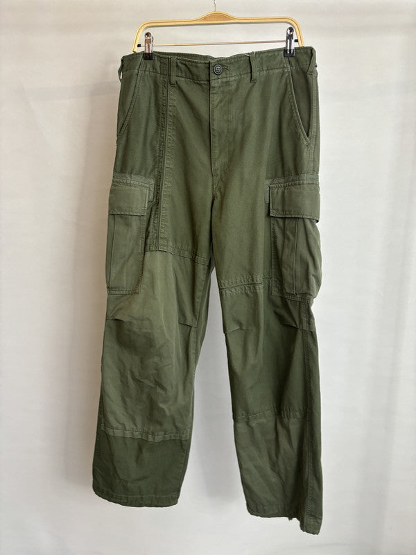 comme des garcon homme olive cargo pants