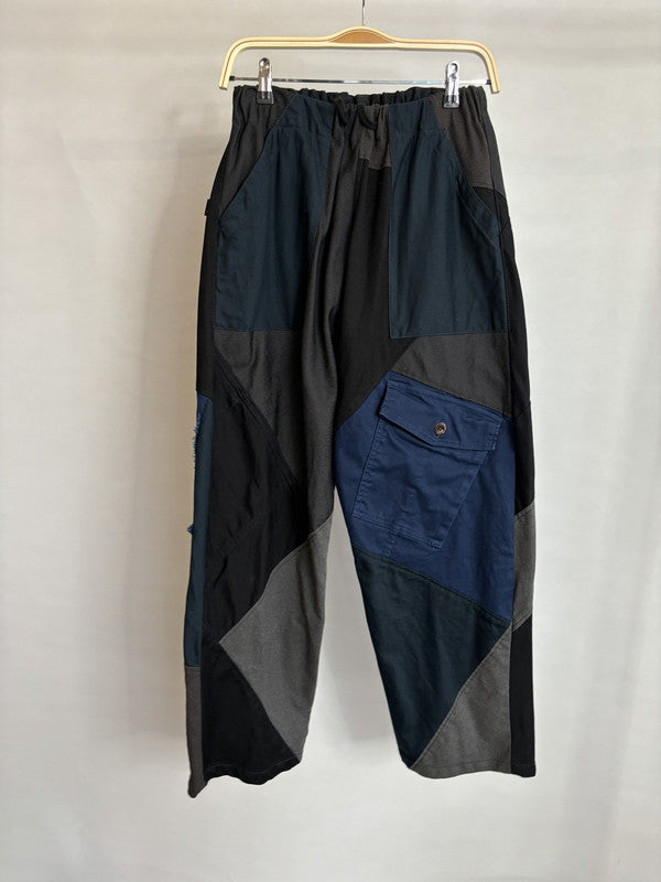 rebear by johnbull patchwork pants