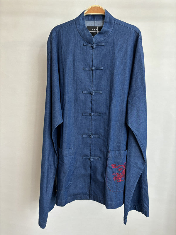 shanghai tang denim shirt