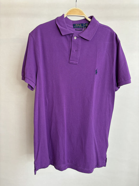 polo ralph lauren purple polo shirt