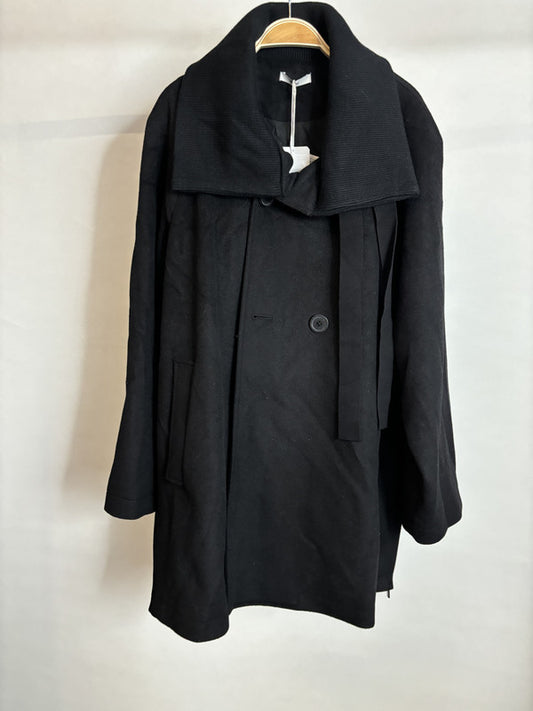 initial black coat