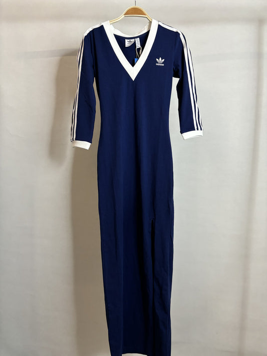 adidas navy stripes dress