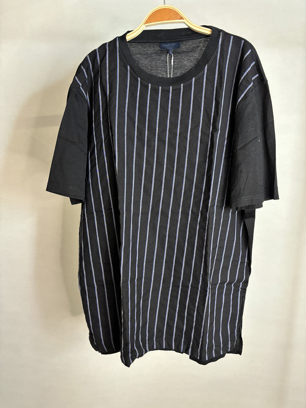 lanvin black stripe top