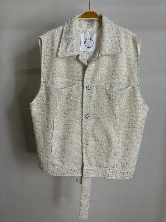 demo tweed vest