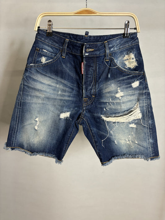 dsquared denim shorts