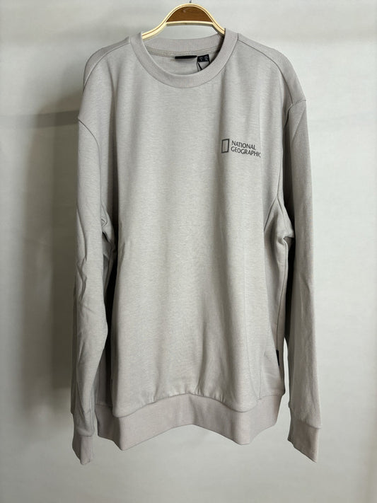 national geographic grey sweatshirt