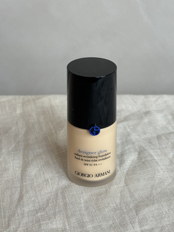 giorgio armani designer glow radiant revitalizing foundation