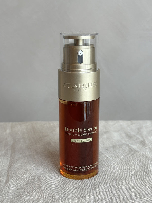 clarins double serum light texture