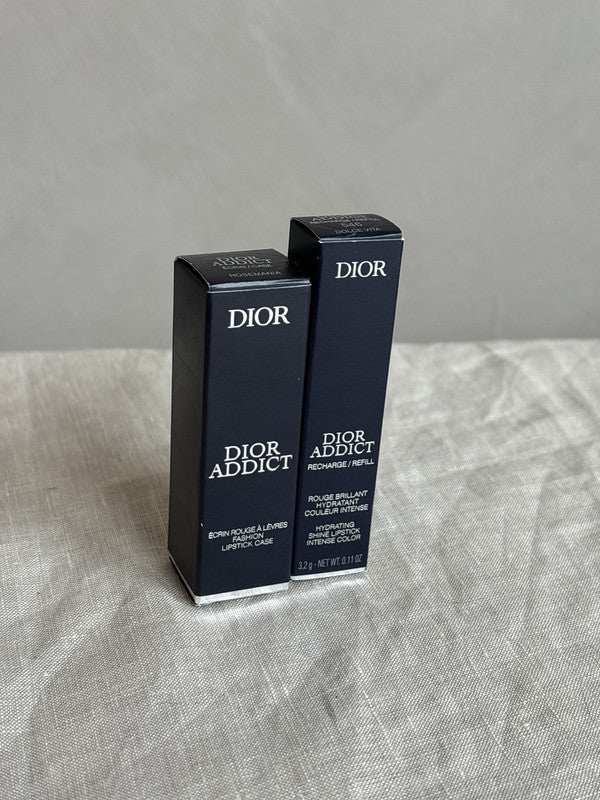 christian dior dior addict hydrating shine lipstick intense color with lipstick case