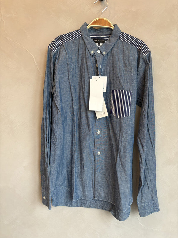 comme des garcon homme plus denim shirt