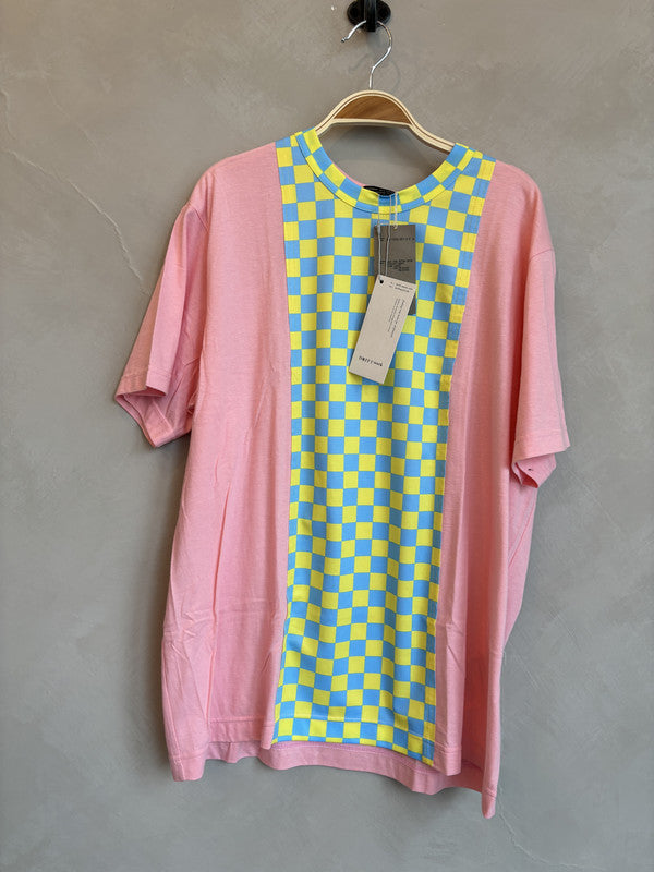 comme des garcon homme plus pink tee