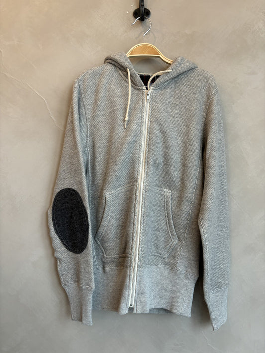 junya watanabe light grey zip up jacket