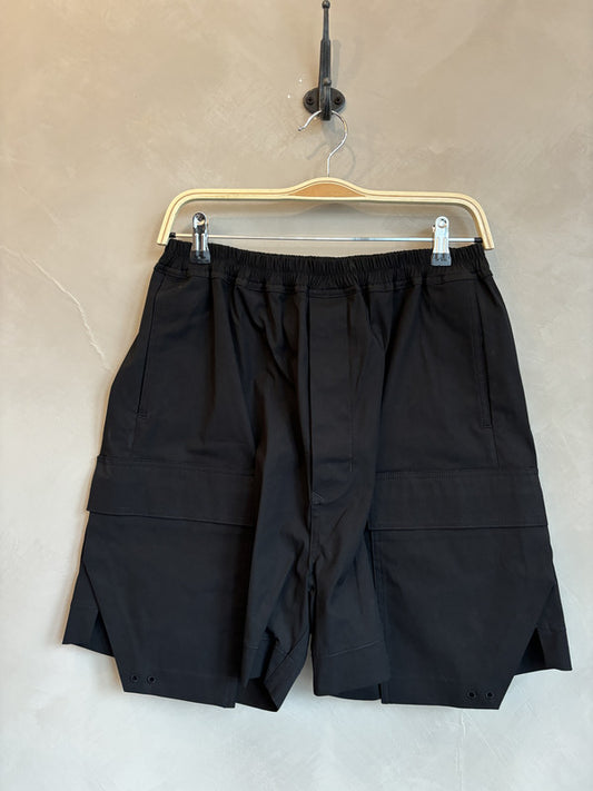 RICK OWENS SS16 cyclops black pocket shorts