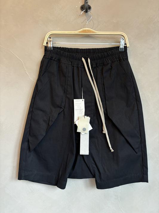 RICK OWENS SS16 black faun shorts