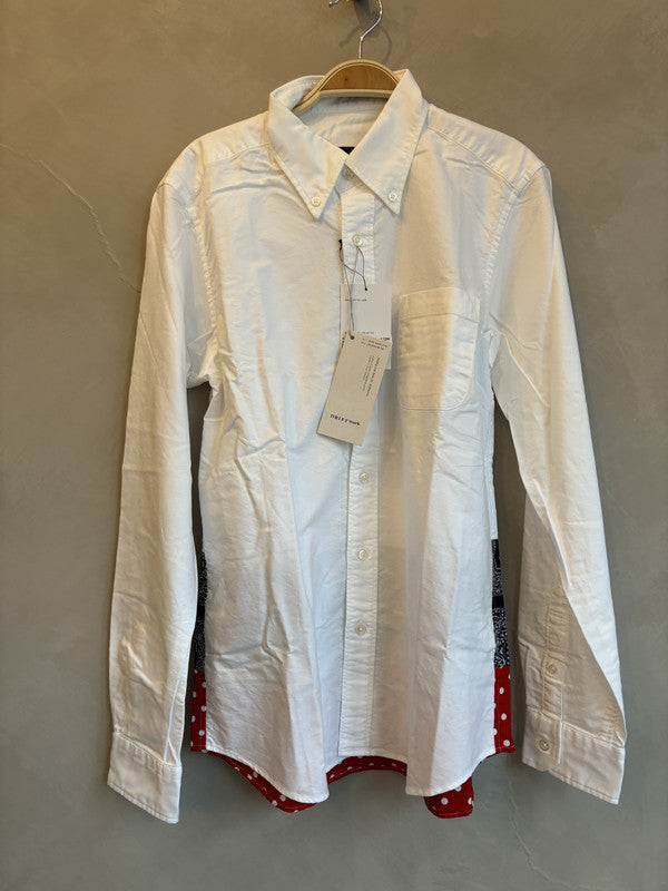 sophnet white shirt back patch shirt