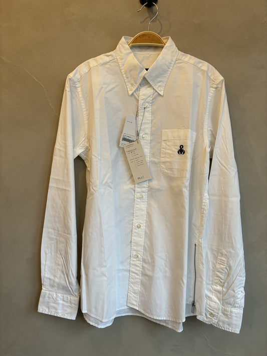 sophnet white shirt side zip detail