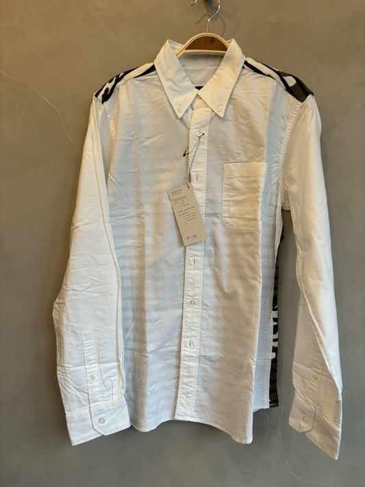 sophnet white shirt camo knit back