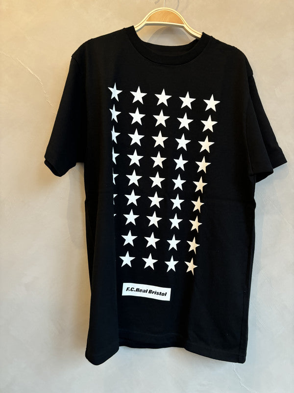 F.C.REAL BRISTOL black star print tee