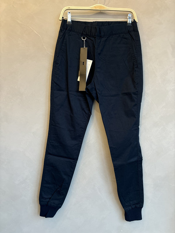 uniform experiment navy rib pants