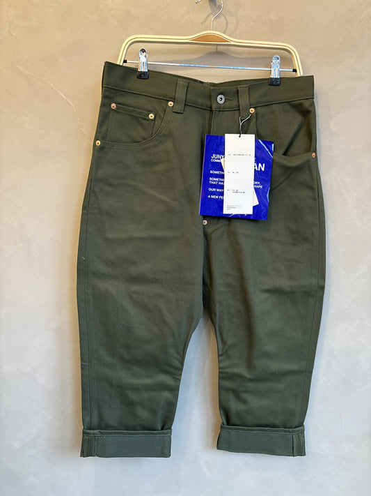 junya watanabe army green pants