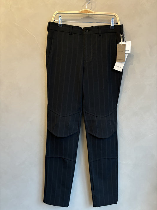 comme des garcon homme plus dark grey jacquard pants