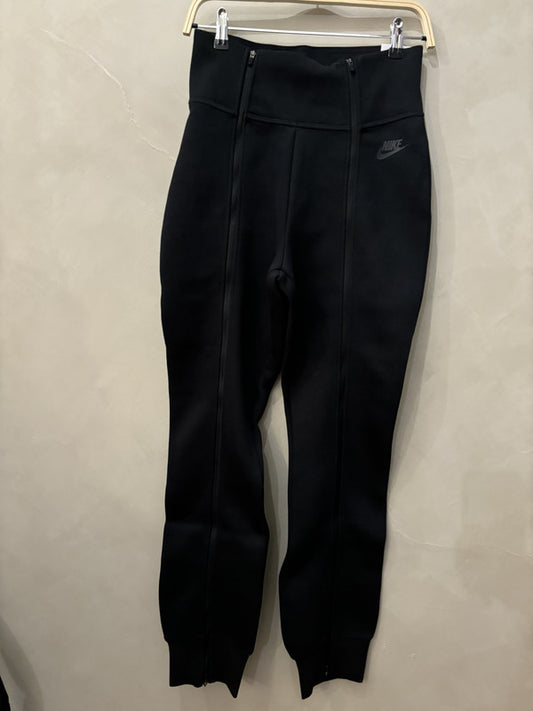 nike black all-the-way-zip pants