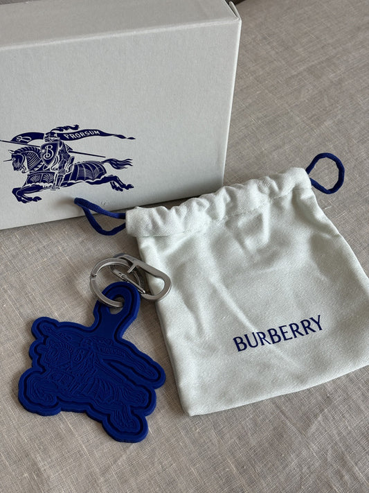 burberry Blue Prorsum Key Chain gift box