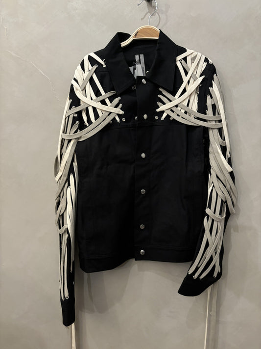 RICK OWENS Tecuatl Megalaced Worker Jacket