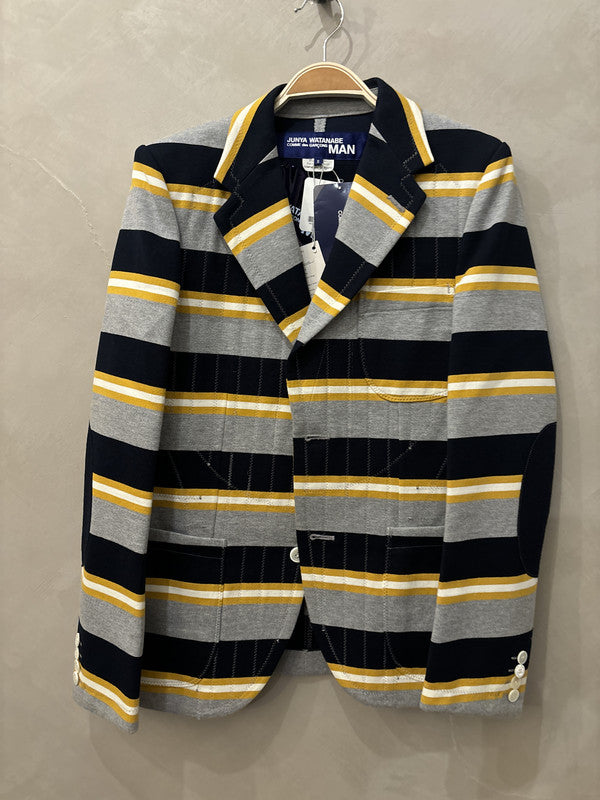 junya watanabe stripe blazer