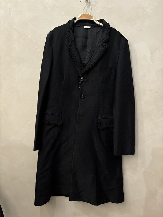 comme des garcon homme plus black jacket