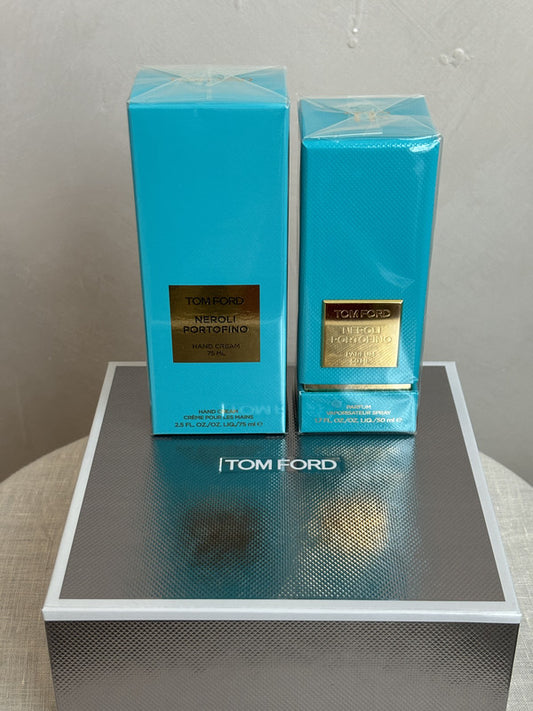 tom ford Gift Set of 2: Neroli Portofino Parfum 50ml + Hand Cream 75ml