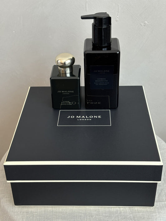 jo malone Gift Set of 2: Cypress & Grapevine Cologne Intense 50ml + Body & Hand Wash 250ml