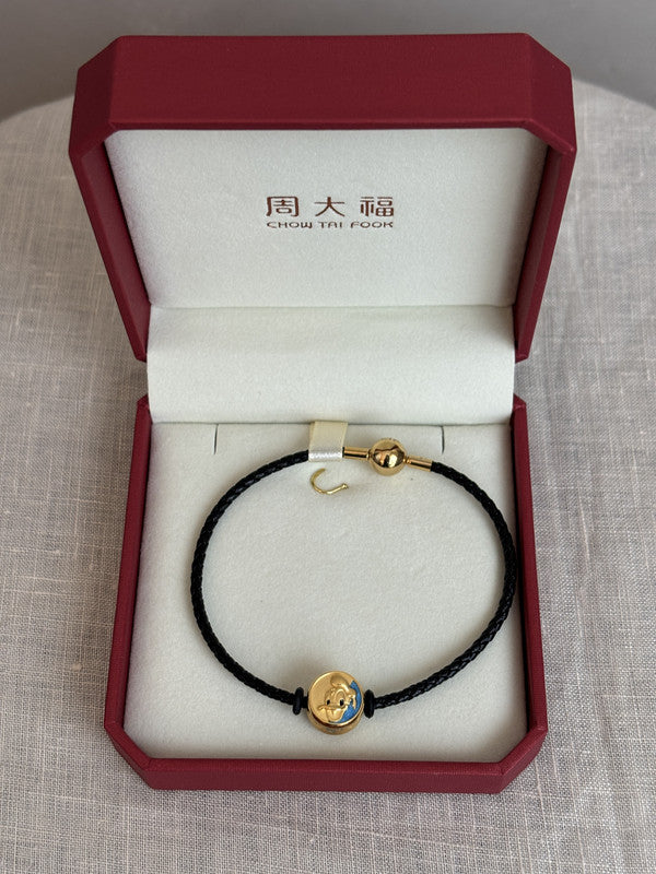 CHOW TAI FOOK 999 Gold Donald Duck Bracelet