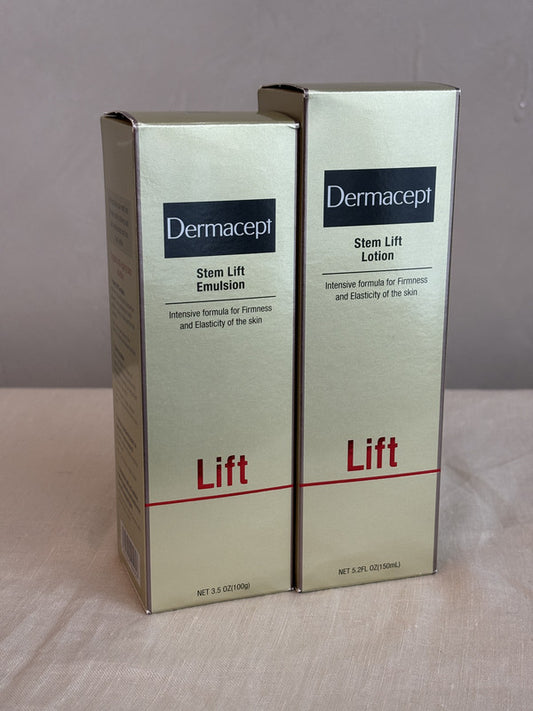 DERMACEPT Stem Lift Set of 2: Emulsion + Lotion