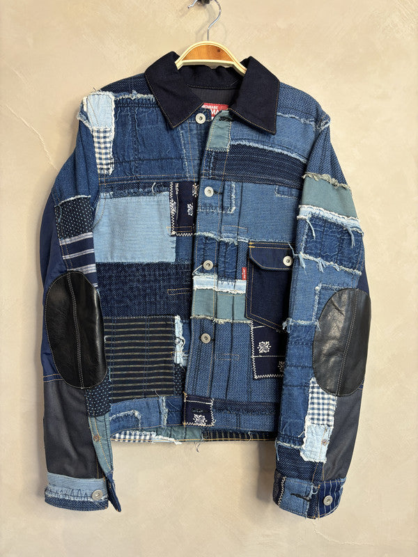 junya watanabe x Levi's denim patchwork jacket