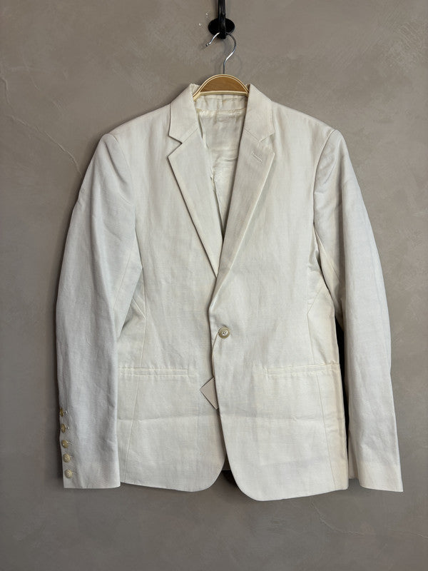 RICK OWENS milk blazer jacket