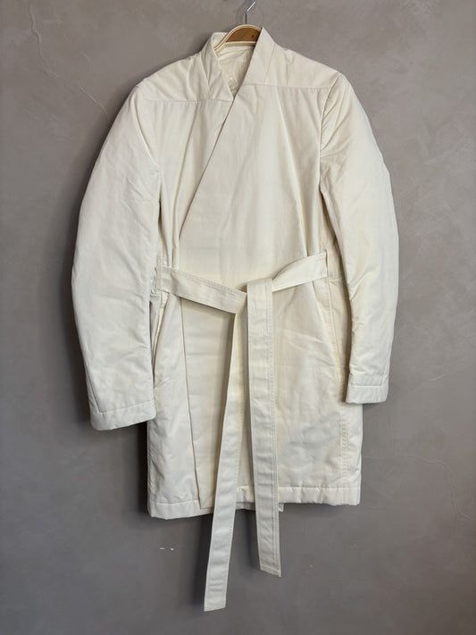 RICK OWENS milk goose down feather jacket