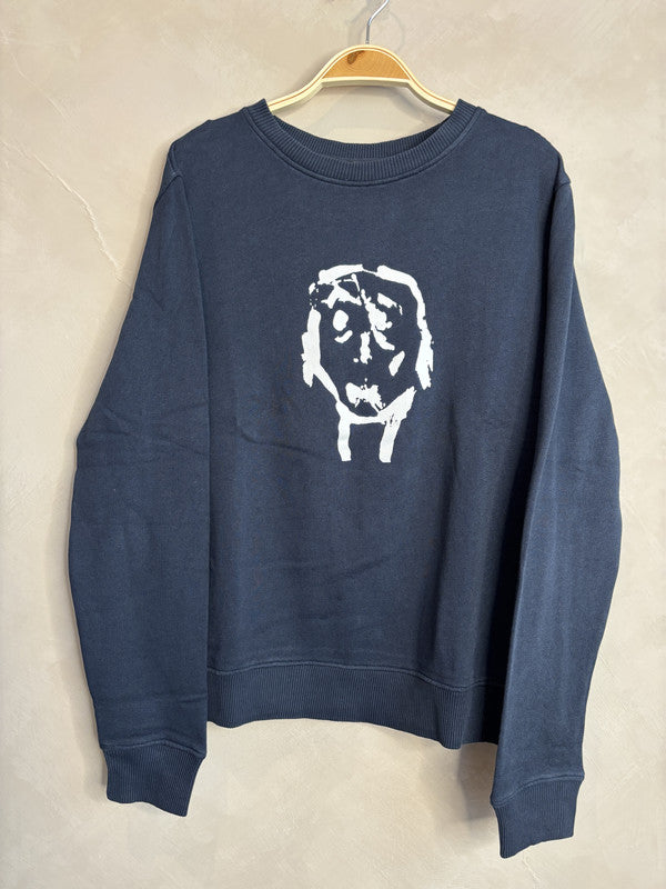 A.P.C. navy sweatshirt