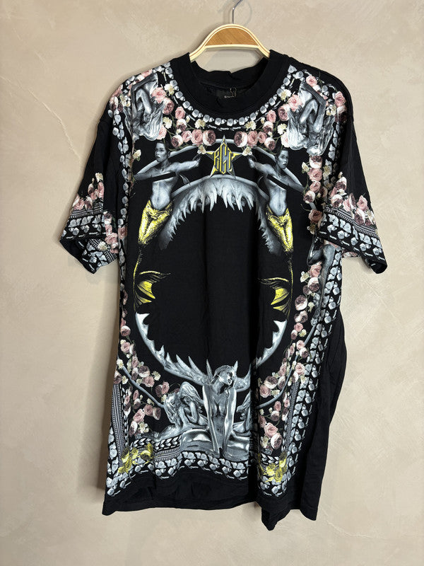 givenchy Mermaid floral print tee